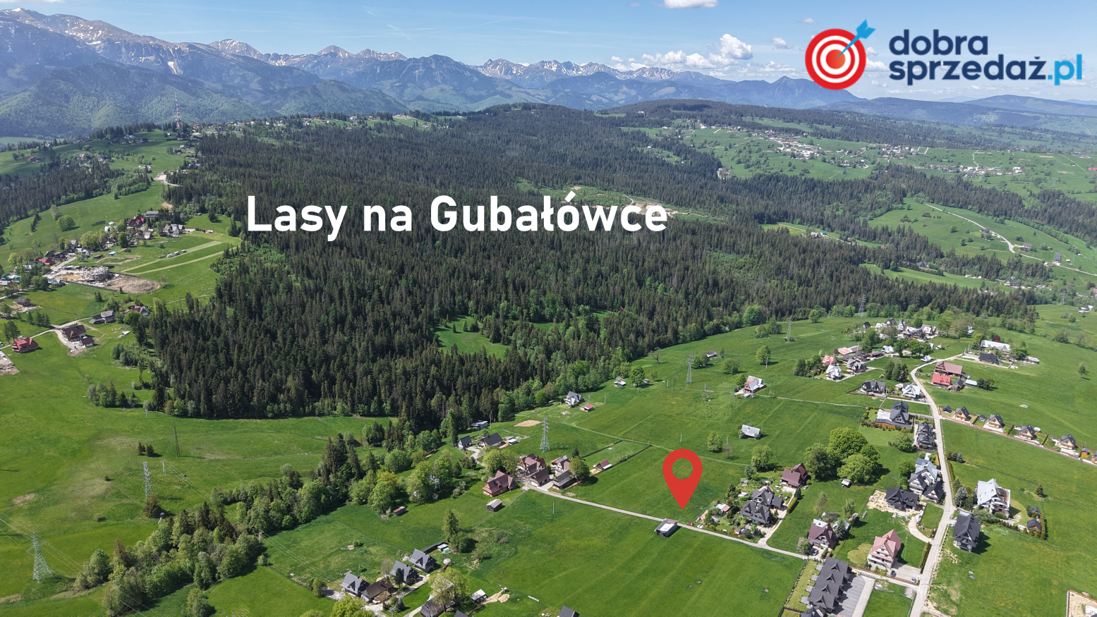 Działka budowlana ze spektakularnym widokiem u podnóża Gubałówki