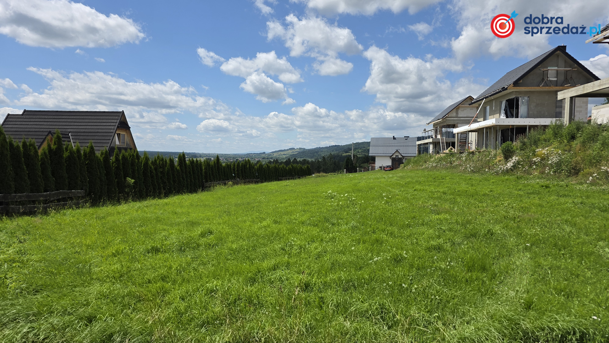 Działka inwestycyjna z panoramicznym widokiem na Tatry i Jezioro Czorsztyńskie